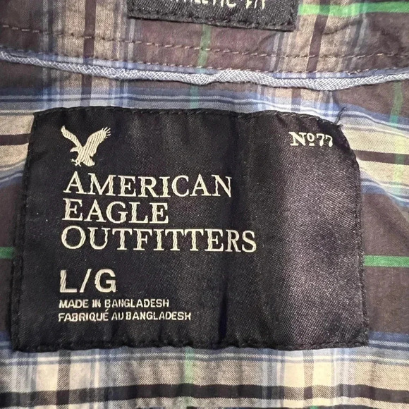 American Eagle Outfitters | athletic fit men’s shirt. Size: L - Picture 4 of 15